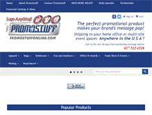 Tablet Screenshot of bostonpromotionalproducts.com